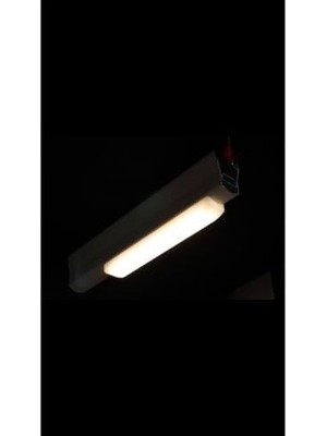 Mabelme Store Prime 5 Adet 24V Dekoratif Tente & Pergola LED (15CM)-DÜZ Taban-Beyaz 6500K