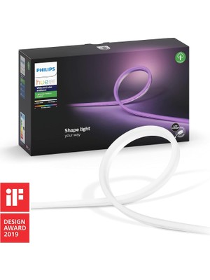 Happy Trend Hue Outdoor Renkli Akıllı LED Şerit, 5 Metre Aydınlatma - 25.000 Saat Ampul Kullanım Ömrü