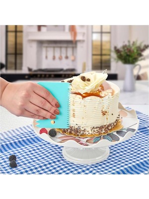 Happy Trend Pasta Dekoratör Kesme Şekillendirme Sürme Seti - Pasta Hazırlama Aracı