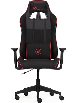Happy Trend Gaming Chair Fab E3 Siyah Kırmızı Kumaş Oyuncu Koltuğu