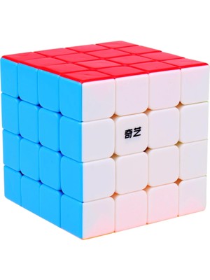 Happy Trend 4x4 Qiyuan S 4X4X4 Hız Küpü Etiketsiz Yapboz Küp (Qiyuan Versiyonu)
