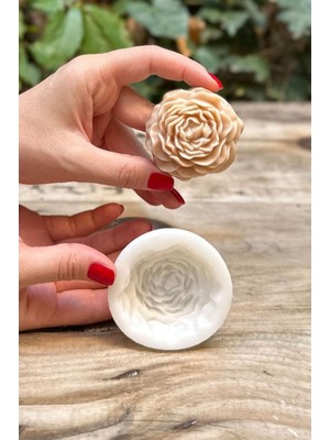 Happy Trend Concept Şakayık Mini Mum Kalıbı (Silikon) 1 Adet