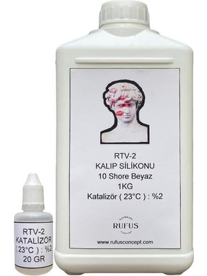 Happy Trend Concept Rtv-2 10 Shore 1kg Kalıp Silikonu + 20GR Katalizör