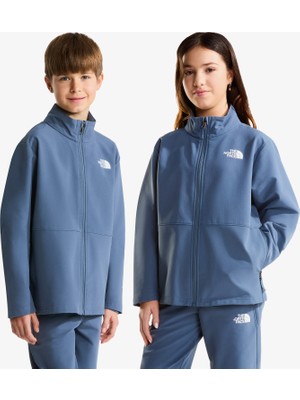 The North Face Perlino Softshell Çocuk Mavi Ceket.-