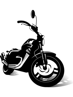 Digitra MOTORCYCLE-012 Motorsiklet Kanvas Tablo