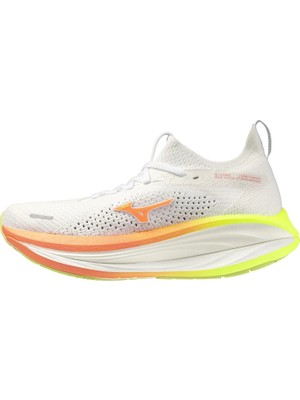 Mizuno Neo Vista 3 Kadın Koşu Ayakkabısı Beyaz / Turuncu