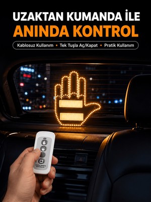 Str Store Naylon Bantlı Kolay Montajlı Araç Jest Işığı