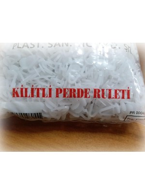 Happy Trend Kilitli Perde Düğmesi Tül Perde Düğmesi (1000 Adet) Polipropilen Germe Montajı
