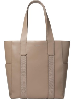 Kawin Cal Vin Klein Webbıng Strap Tote Çanta Kadın