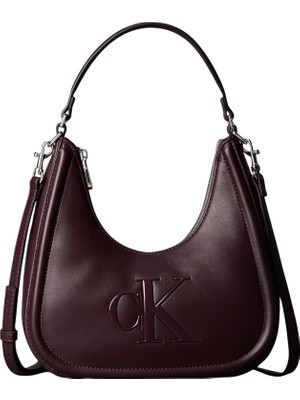 Kawin Cal Vin Klein Bold Ck Small Crescent Bag Çanta Kadın