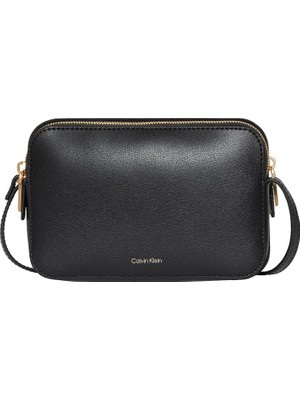 Kawin Cal Vin Klein Foıl Logo Elongated Camera Bag El Çantası Kadın
