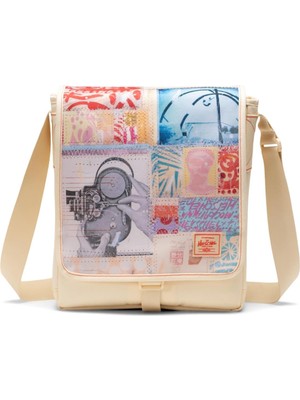 Kawin Hers Chel Lane Messenger | Su Itici Kumaş Postacı Çantası, 10 L
