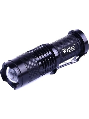 Royaleks Mini Güçlü Şarjlı Pilli El Feneri  WT-304