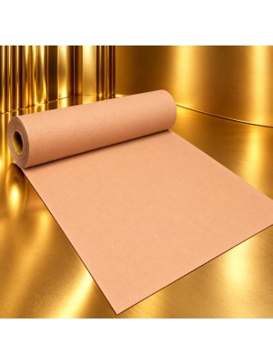 Kuzey Oyuncak Vıp 50 Metre Tek Parça 70 cm Genişlik Kahverengi Elyaf Kumaş Kahverengi Tela Kumaş Süsleme Kumaşı