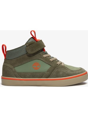 Timberland Stone Jump Mid Çocuk Yeşil Bot.-