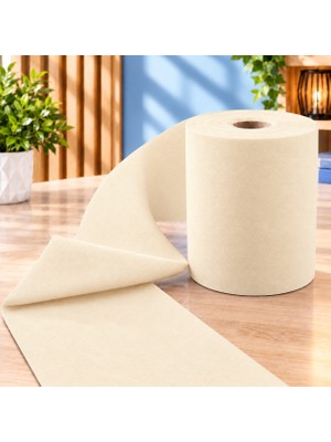 Kuzey Oyuncak 125 Metre Krem Tela Kumaş Krem Süsleme Kumaşı Krem Elyaf Süsleme Tülü Krem Yılbaşı Süsleme Tülü