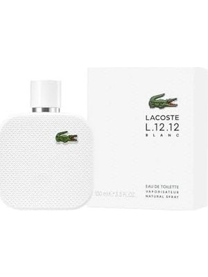 Mabelme Store Prime Lacoste L.12.12 Blanc Edt 100 ml Erkek Parfümü