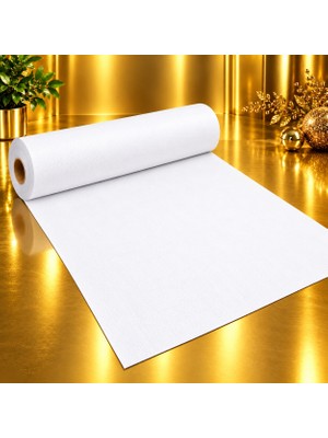 Kuzey Oyuncak Vıp 15 Metre Beyaz Tela Kumaş Beyaz Elyaf Kumaş Avm Noel Yılbaşı Süsleme Kumaşı 70 cm Genişliğinde