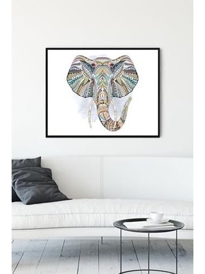 Mabelme Store (PSTER10997) Fil Sanatsal Çerçeveli Tablo (50X70CM)