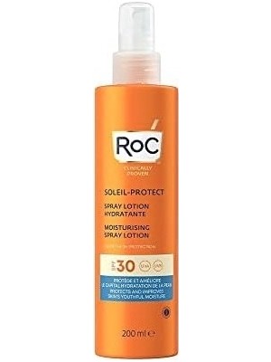 Mabelme Store Prime Roc Soleil-Protect Nemlendirici Vücut Güneş Kremi SPF30 200 ml