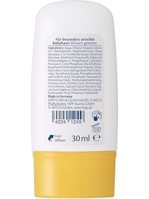 Mabelme Store Prime Hipp Babysanft Güneş Kremi-Yüz Için 30 ml (3 Paketi)