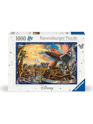 Mabelme Store Prime 1000 Parçalı Puzzle Wd Aslan Kral