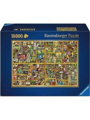 Mabelme Store Prime Puzzle, Bookcase, 18000 Parça