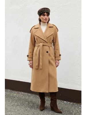Sateen Uzun Kaban - Camel