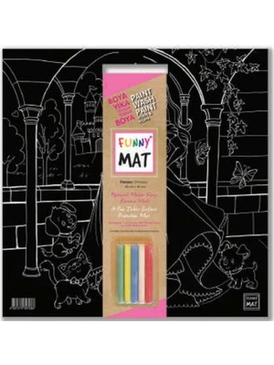 Funny Mat - Prenses 40X40CM