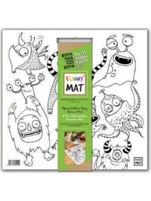 Funny Mat - Sevimli Canarlar 40X40CM