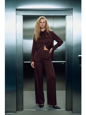 Sateen Zola Takım - Bordo