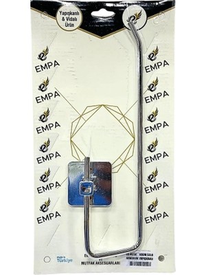 Mabelme Store Krom Açık Solo Havluluk Yapışkanlı