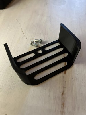Mabelme Store 3D Baskı Set Üstü Medya Kutusu Vesa Braketi Tv Arkası Montaj Aparatı Destek Gerektirmeyen Siyah