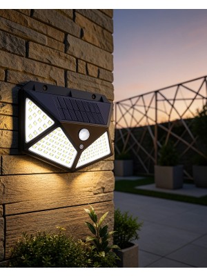Mabelme Store Güneş Enerjili LED Bahçe Lambası 100