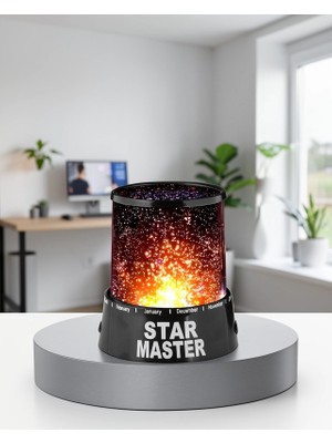 Mabelme Store Yıldız Projektör Galaxy Efektli