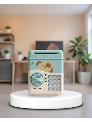 Mabelme Store Elektronik Şifreli Atm Kasa Görünümlü Kumbara