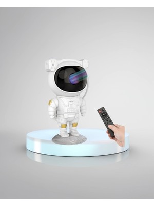 Mabelme Store Astronot Projeksiyon Lambası