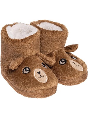 Hellobaby Erkek Bebek Panduf Ayı Baskılı