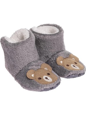 Hellobaby Erkek Bebek Panduf Ayı Baskılı
