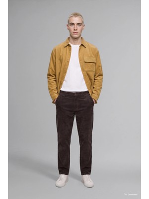DeFacto Baggy Fit Fit Normal Bel Geniş Paça Kadife Pantolon H3894AX26WN