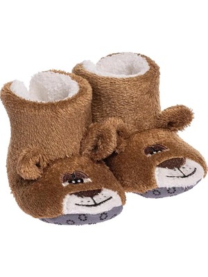 Hellobaby Erkek Bebek Panduf Aslan Baskılı