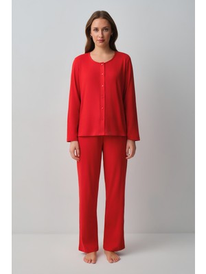 Suwen Sweet Pamuklu Pijama Takımı
