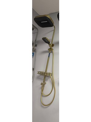 Harmeh Concept Ht 5772G Lavin Duş Seti Mat Gold