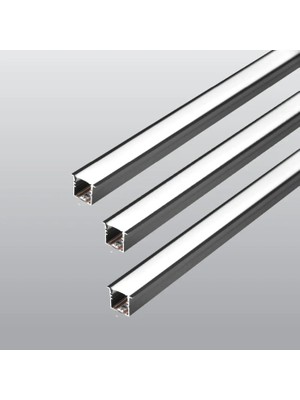 Ack AB01-02213 24V Alüminyum LED Bar 4000K 2mt 128LED/MT 8WATT/MT 10MMX9,5MMX12MM