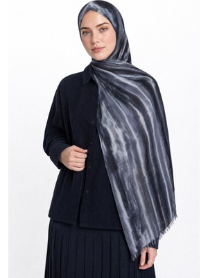 Mooncorn Ombre Desen Modal Viskon Şal