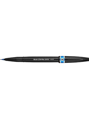 Sing Pen Brush Ince Uçlu Fırça Kalem A.mavi