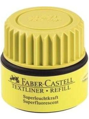 Castell Textliner Refill Fosforlu Kalem Mürekkebi, Sarı