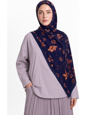 Mooncorn Vespera Desen Hebei Ipek Şal