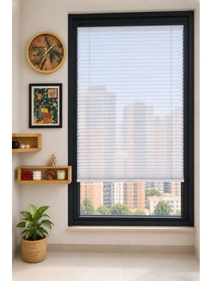 Tül Perde Plise Perde - Katlanır Cam Balkon Perdesi - Ofis Perdesi - Mutfak Perdesi - Salon Perdesi