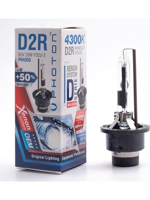 D2R 4300K +%50 More Vısıon Ampul 2 Adet